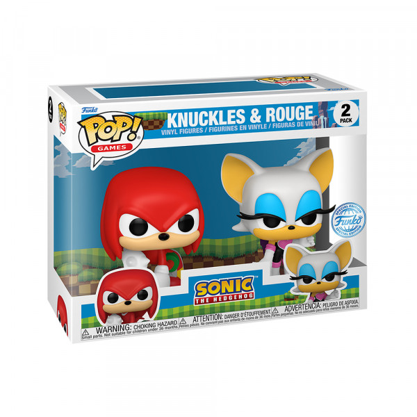 Funko POP! 2 Pack Sonic the Hedgehog: Knuckles and Rouge